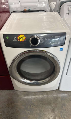 Electrolux Front Load Steam Dryer – Stackable, White