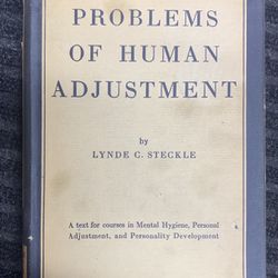 Problems Of Human Adjustment 
