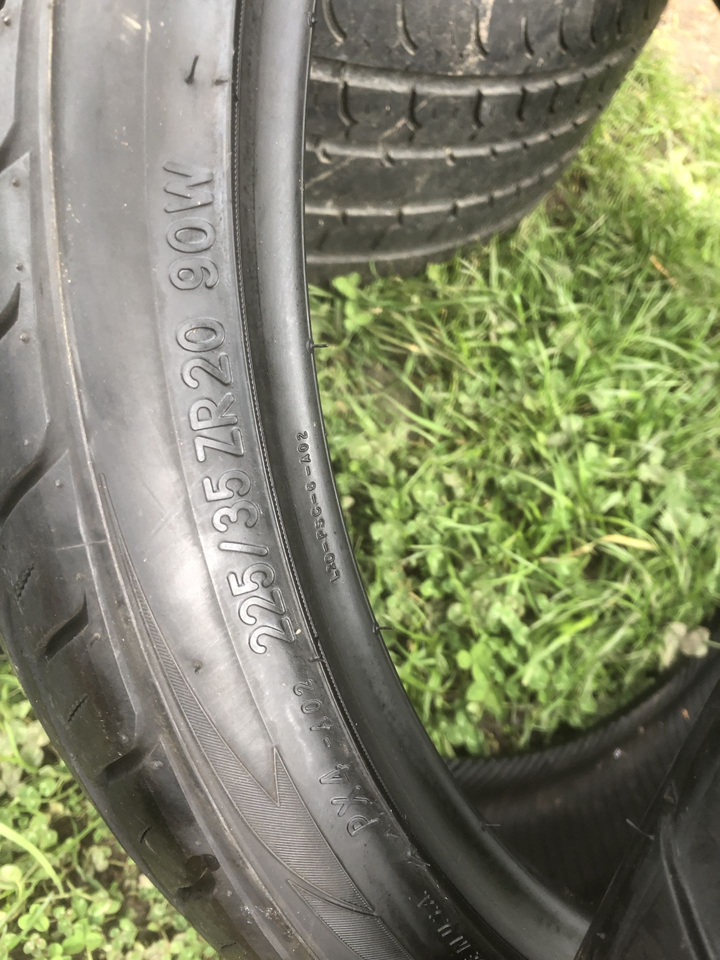 20” Rims With 4 Toyo Proxy