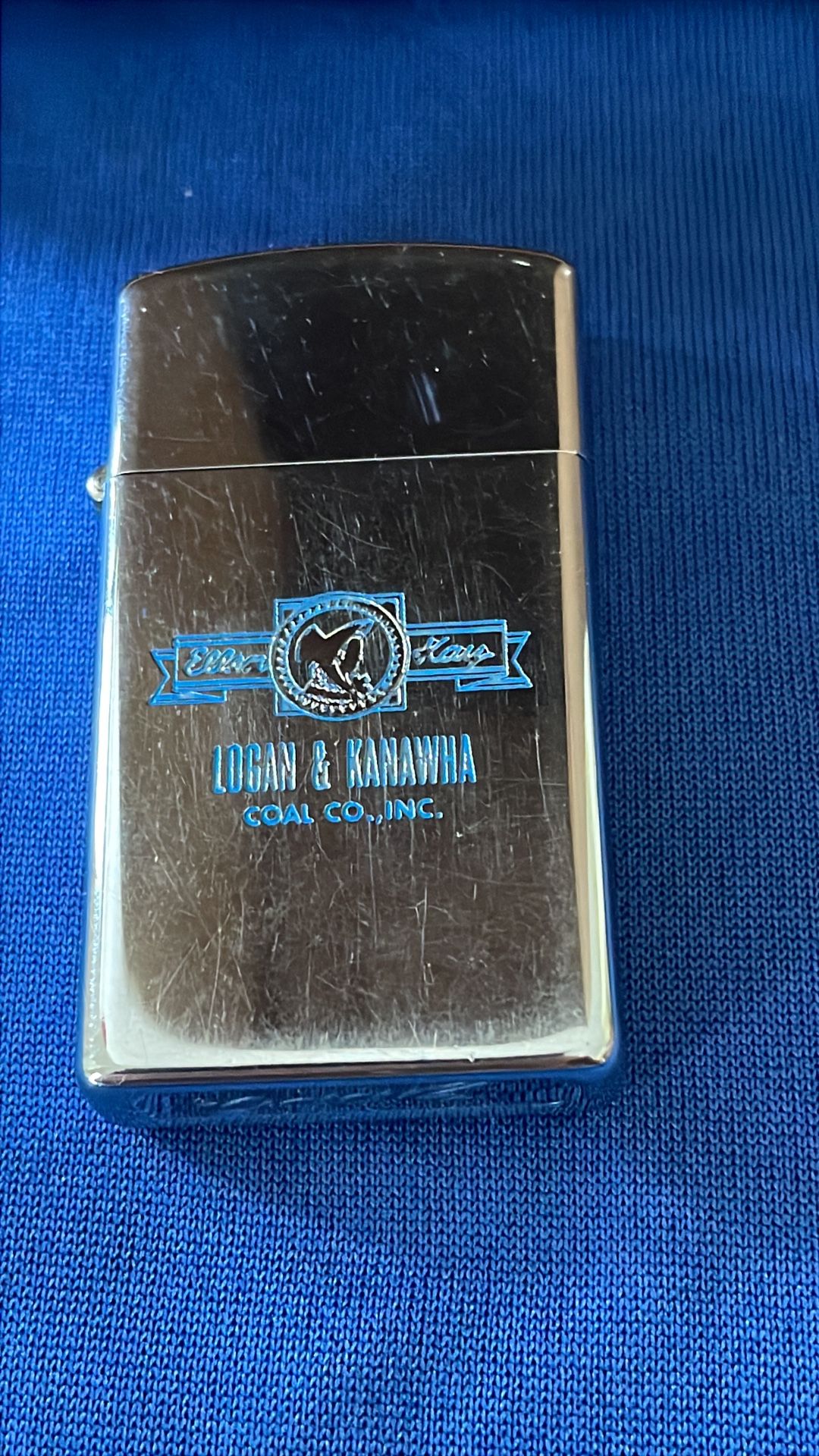 Zippo Lighter Vintage Advertisement For “Logan & Kanawha Coal Co.” West Virginia