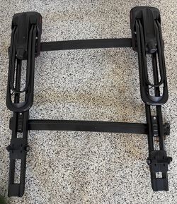 Tesla OEM Roof Rack with Yakima Bike Mounts