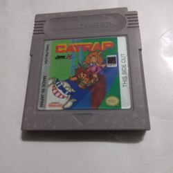 Nintendo Game Boy Game Catrap Used