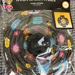 Dia De Los Muertos Paper Lantern Light Up