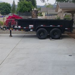 Dump Trailer Made By The Big Tex 14 LP