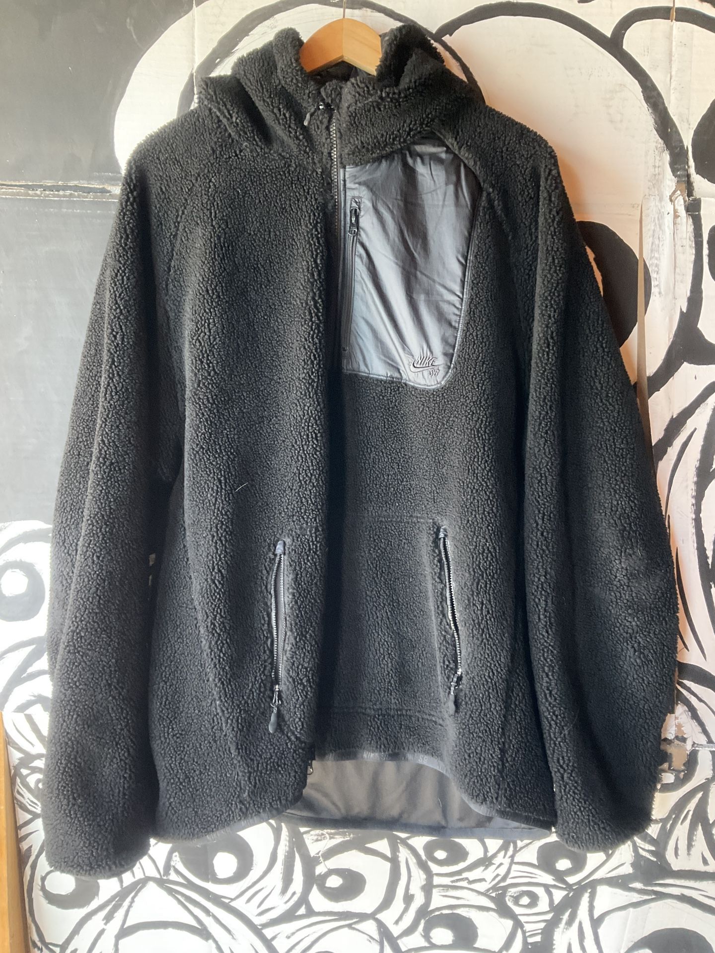 Nike SB Black Zip Up Hoodie
