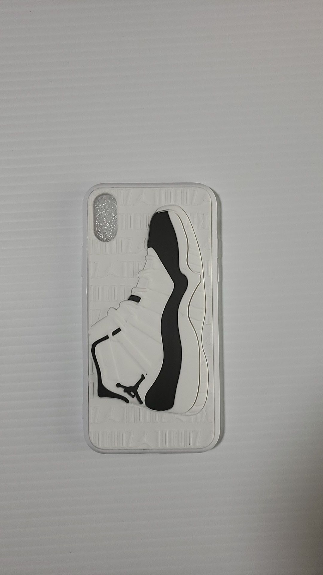 Air Jordan 11 3D Case For iPhone X/Xs Color White