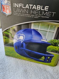4 FT Seahawks Inflatable Helmet