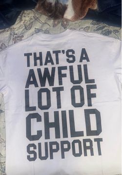 Cough syrup child support size small
