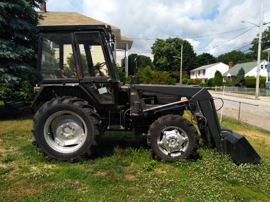 Tractor farm PTO nice/will trade for small backhoe