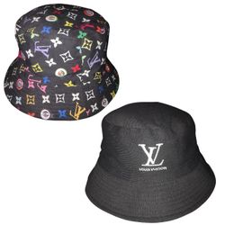 LV Reversible Multicolor Bucket Hat 