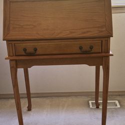 Antique Wood  Secretary Desk