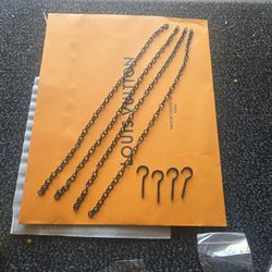 4x19" Chains With 4 Ceiling Hooks