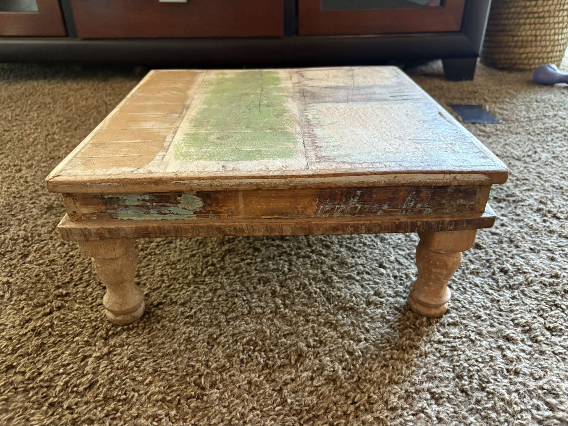 Tea Table Handcrafted