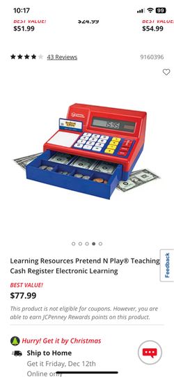 Learning Resources Pretend N Play, Teaching Cash Register