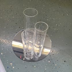 Glass Cylinder Vases for Centerpieces