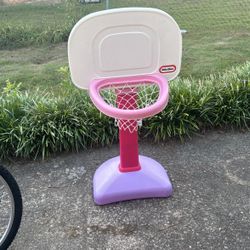 Girls Little Tikes Basketball Goal