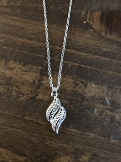 Silver necklace