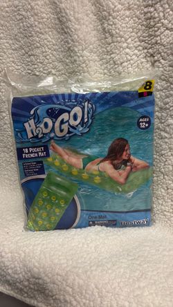 H2O Go 18 Pocket French Pool Mat