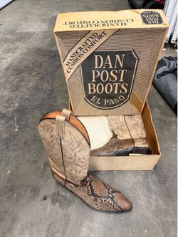 Dan Post boots men’s 9D