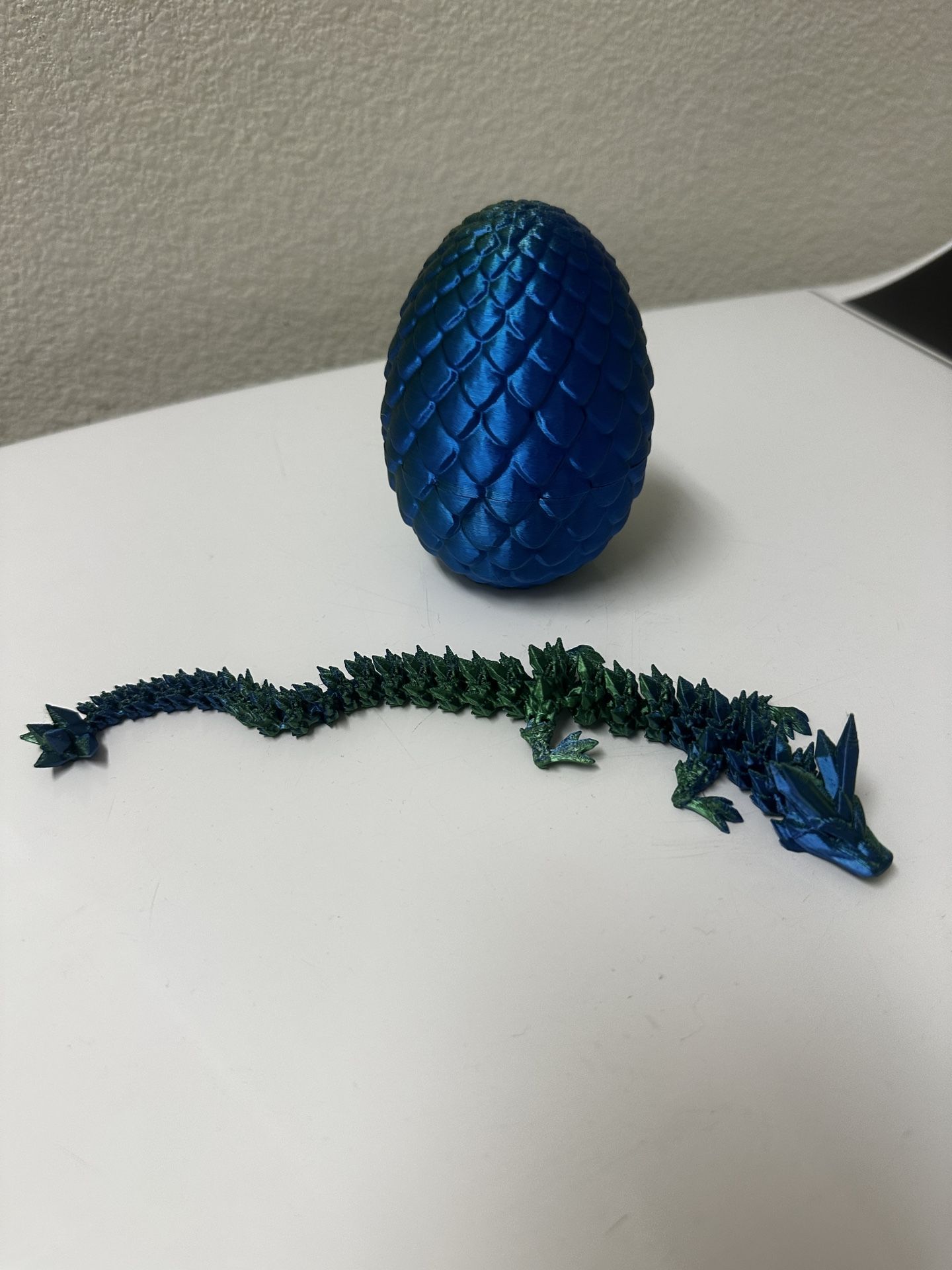 Green & Blue Dragon Egg