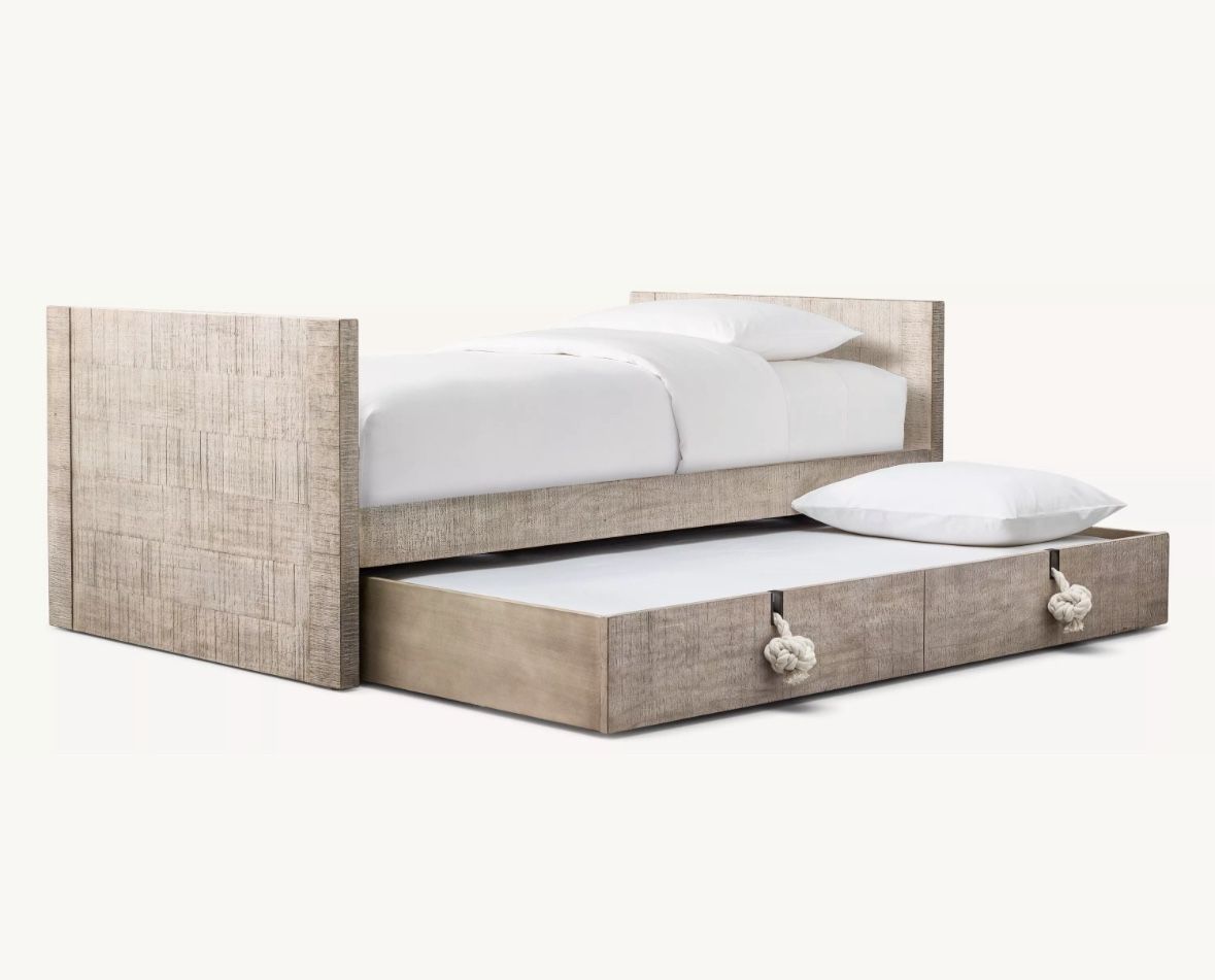 Restoration Hardware Twin Trundle Bed