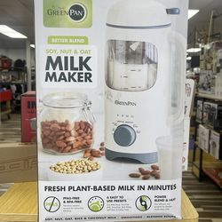 The Original Green Pan, Milk Maker