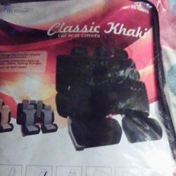 Classic Khaki Seat Cover 