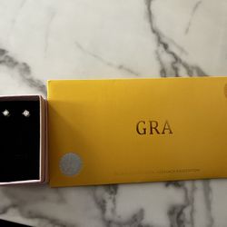 0.5 Carat Diamond Earrings GRA Certified 