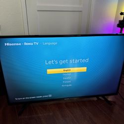 Hisense 42 Inch 4K (60 Hz) Smart Tv (Roku Enabled)