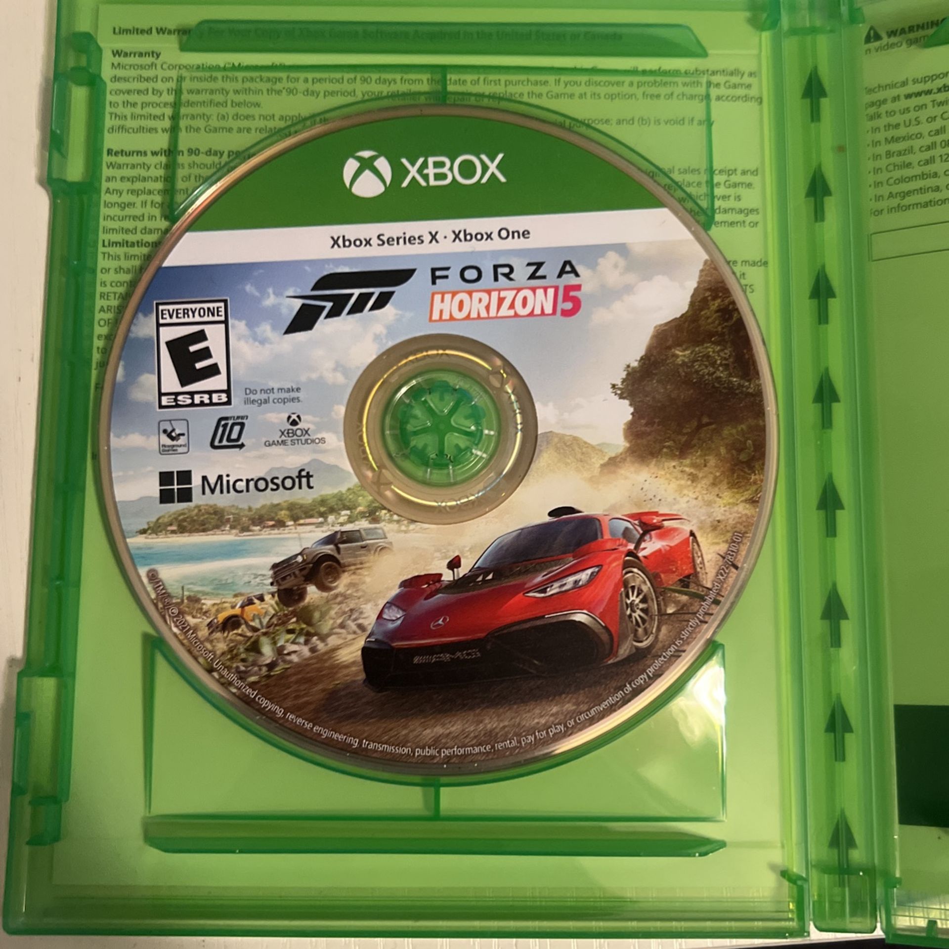 Forza Horizon 5, Xbox One