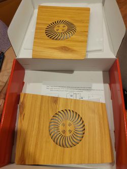 Wood grain vented top plates for ps5 pro