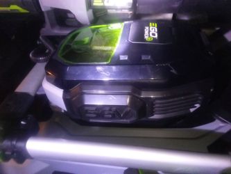 Ego Power lawn mower, weed eater & blower
