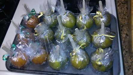 Manzanas acarameladas
