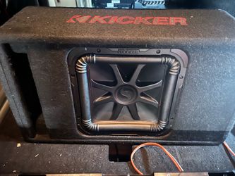 12 inch kicker with amp