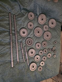 100 Pound Adjustable Dumbbell Set