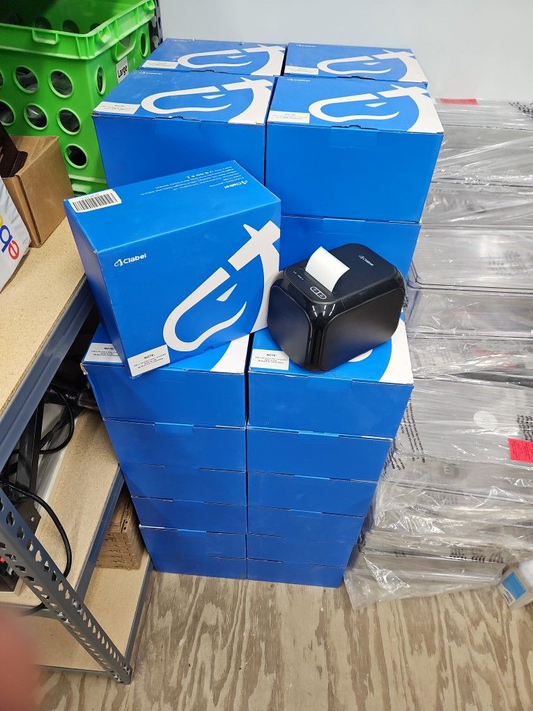 LOT of 5 NEW thermal USB Label Printer 600 Free Labels ONLY 2 LOTS LEFT