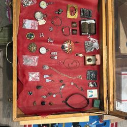 Large Variety Of Pendants, Earrings, Necklace, Choker, Vintage Short Buckle