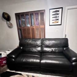 Leather Couch 