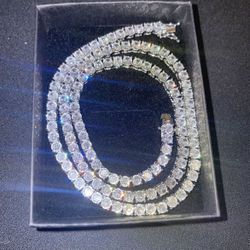Silver Tennis Chain