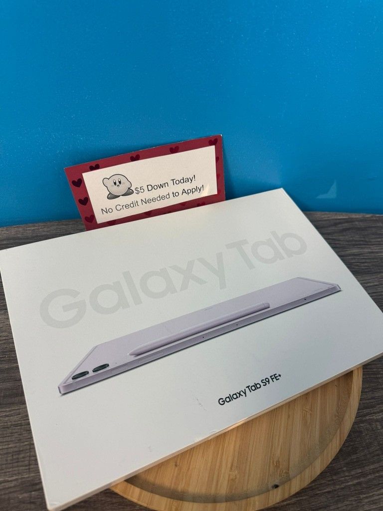 New - Samsung Galaxy Tab S9 FE-tablet - Pay $1 To Take It Home Today and pay the rest later.