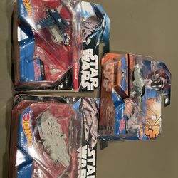 Star Wars Hot Wheels Die Cast (Lot of 11)