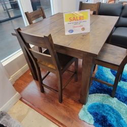 Brantley counter Heights dining room table with chairs, $499 with easy finance