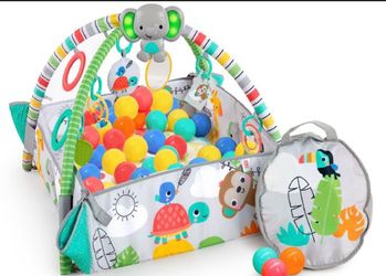 Baby ball play and activity gym
