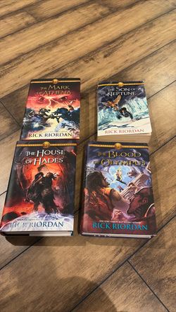 Rick Riordan Heroes of Olympus Books Set of 4