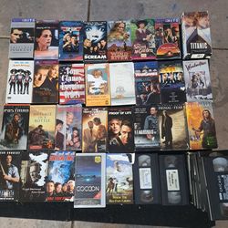 VHS video tape lot