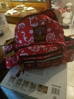 Doggy fanny pack and soft water bowl