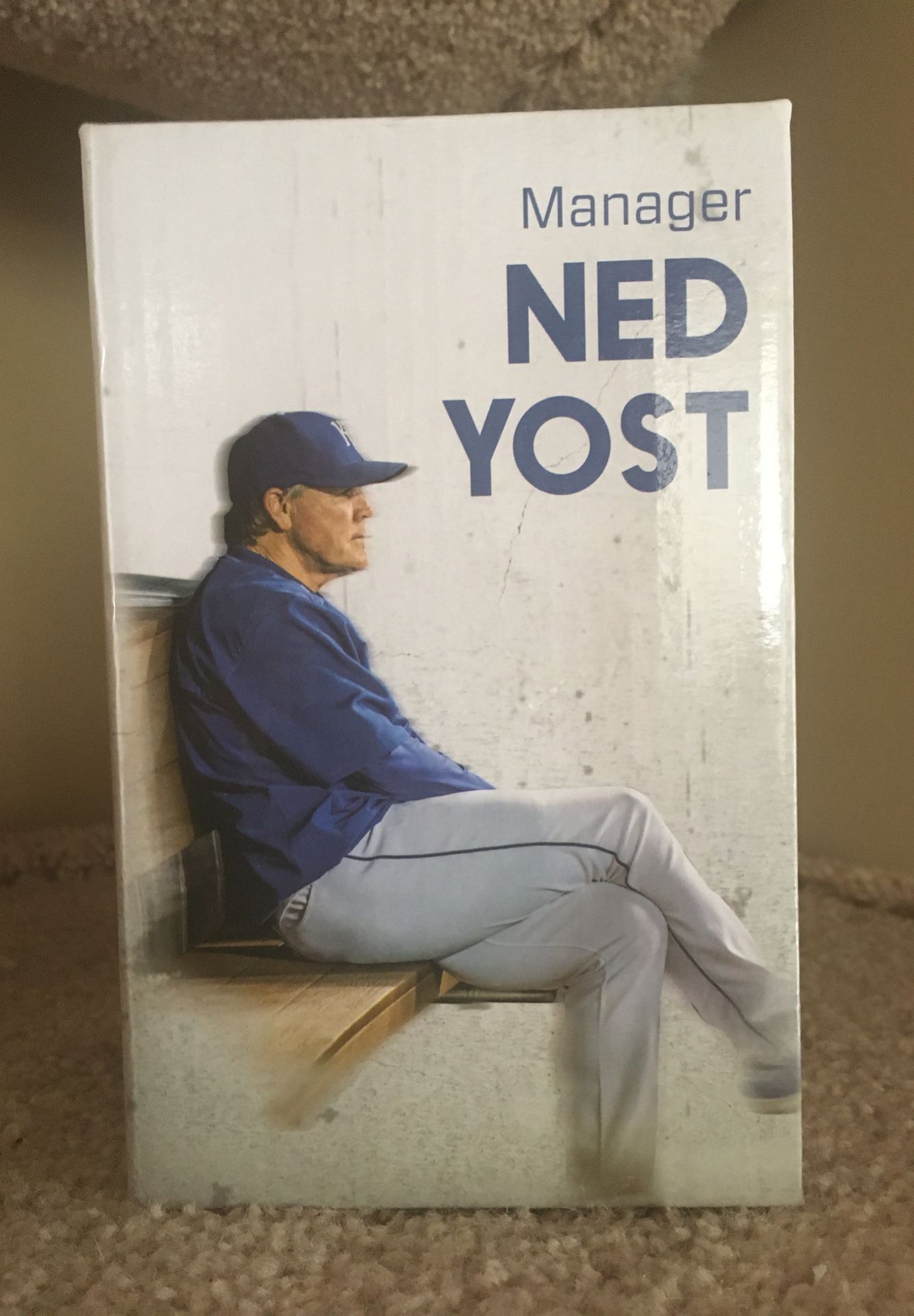 Ned Yost bobble head new in box