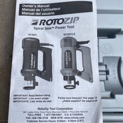 Rotozip spiral saw