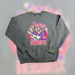 Jimi Hendrix medium grey sweatshirt NWOT