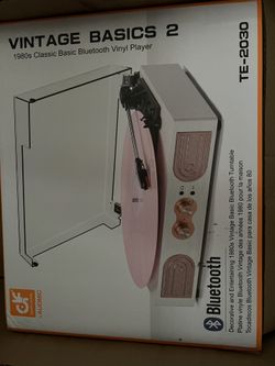 Vintage Basics 2 Bluetooth Vinyl Player